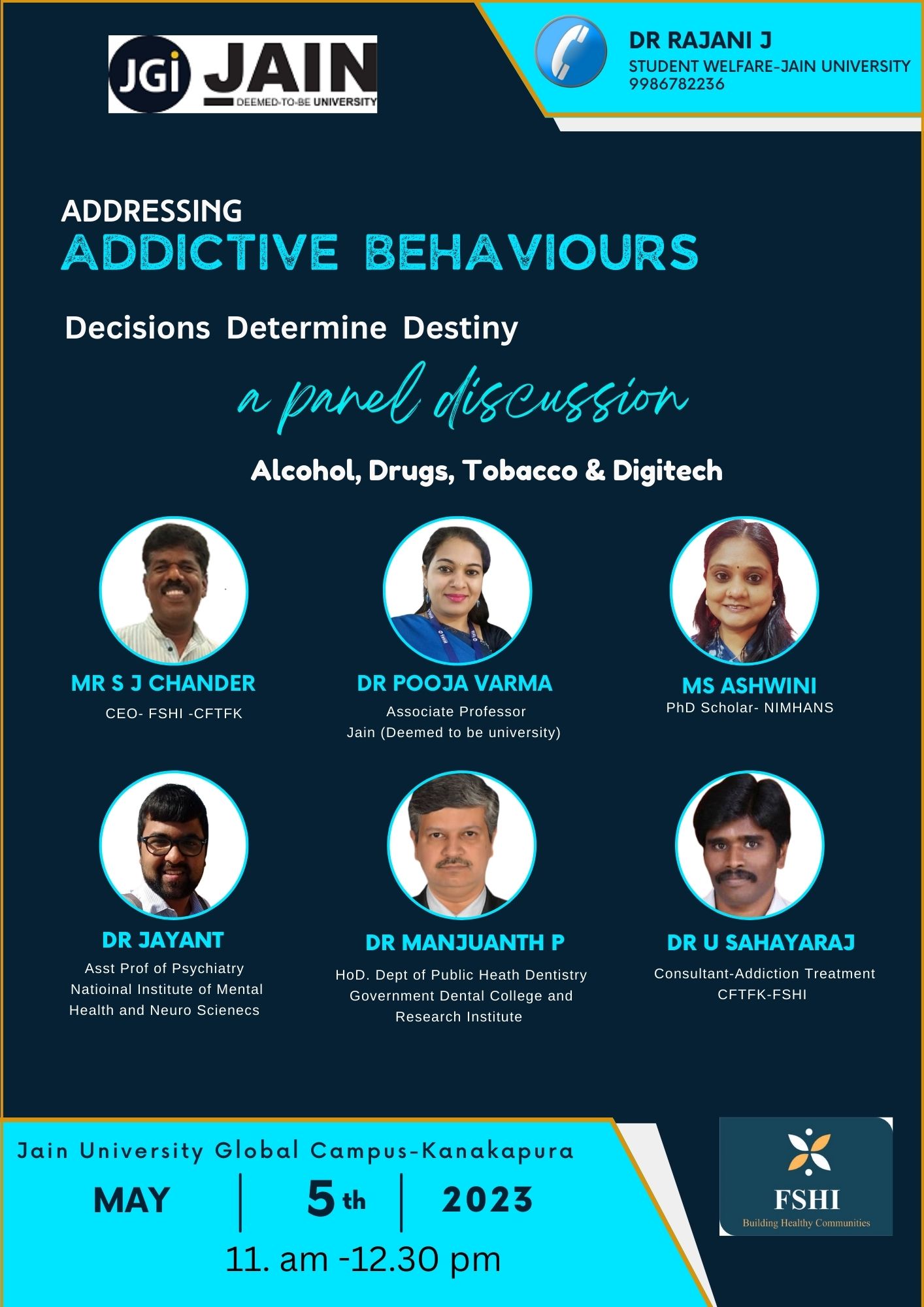 Final JU Panel discussion May23